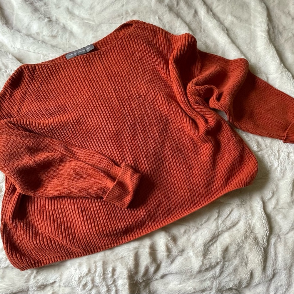Orange sweater